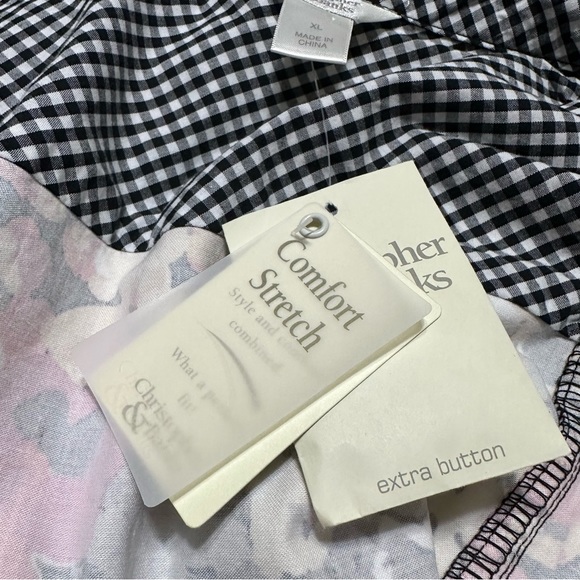 Floral Print Cotton Lightweight Stretch Jacket NWT - Picture 7 of 7